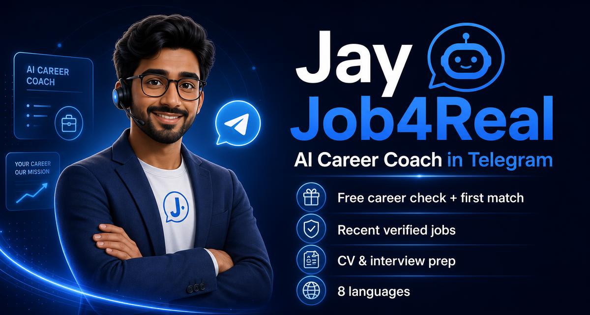 Job4Real — AI-powered job search and applications